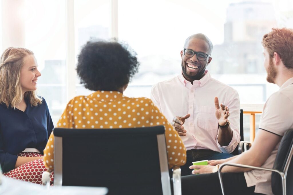 School administrators reviewing a Cardiac Emergency Response Plan (CERP) as part of new state requirements for schools.